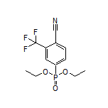 Diethyl [4-Cyano-3-(trifluoromethyl)phenyl]phosphonate