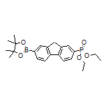 7-(Diethoxyphosphoryl)-9H-fluorene-2-boronic Acid Pinacol Ester