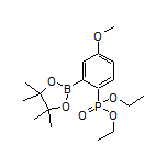 2-(Diethoxyphosphoryl)-5-methoxyphenylboronic Acid Pinacol Ester