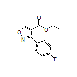 Ethyl 3-(4-Fluorophenyl)isoxazole-4-carboxylate