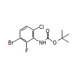 3-Bromo-6-chloro-2-fluoro-N-Boc-aniline