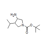 3-Amino-1-Boc-4-isopropylpyrrolidine