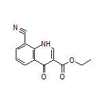 Ethyl 8-Cyano-4-oxo-1,4-dihydroquinoline-3-carboxylate