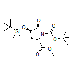 Methyl (2S,4R)-1-Boc-4-[(tert-butyldimethylsilyl)oxy]-5-oxopyrrolidine-2-carboxylate