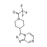 1-[4-([1,2,4]Triazolo[4,3-a]pyrazin-3-yl)-1-piperidyl]-2,2,2-trifluoroethanone