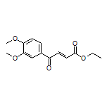 Ethyl (E)-4-(3,4-Dimethoxyphenyl)-4-oxo-2-butenoate