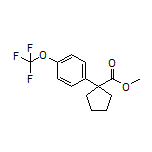 Methyl 1-[4-(Trifluoromethoxy)phenyl]cyclopentanecarboxylate