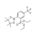 2-(Diethoxyphosphoryl)-4-(trifluoromethyl)phenylboronic Acid Pinacol Ester