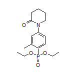 Diethyl [2-Methyl-4-(2-oxo-1-piperidyl)phenyl]phosphonate