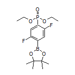 4-(Diethoxyphosphoryl)-2,5-difluorophenylboronic Acid Pinacol Ester