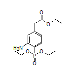 Ethyl 2-[3-Amino-4-(diethoxyphosphoryl)phenyl]acetate