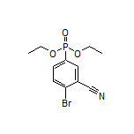 Diethyl (4-Bromo-3-cyanophenyl)phosphonate