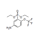 Diethyl [5-Amino-2-(trifluoromethoxy)phenyl]phosphonate