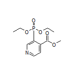 Methyl 3-(Diethoxyphosphoryl)isonicotinate