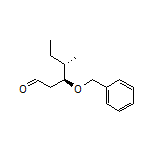 (3S,4S)-3-(Benzyloxy)-4-methylhexanal