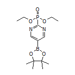 2-(Diethoxyphosphoryl)pyrimidine-5-boronic Acid Pinacol Ester