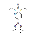 2-(Diethoxyphosphoryl)pyridine-5-boronic Acid Pinacol Ester