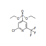 Diethyl [2-Chloro-6-(trifluoromethyl)-4-pyridyl]phosphonate