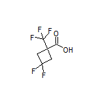 3,3-Difluoro-1-(trifluoromethyl)cyclobutanecarboxylic Acid