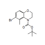 6-Bromo-4-Boc-5-methyl-3,4-dihydro-2H-benzo[b][1,4]oxazine