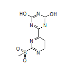 6-[2-(Methylsulfonyl)-4-pyrimidinyl]-1,3,5-triazine-2,4-diol