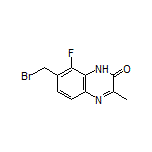 7-(Bromomethyl)-8-fluoro-3-methylquinoxalin-2(1H)-one