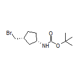 (1S,3R)-N-Boc-3-(bromomethyl)cyclopentanamine