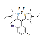 10-(2-Bromo-5-fluorophenyl)-2,8-diethyl-5,5-difluoro-1,3,7,9-tetramethyl-5H-dipyrrolo[1,2-c:2’,1’-f][1,3,2]diazaborinin-4-ium-5-uide