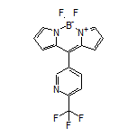 5,5-Difluoro-10-[6-(trifluoromethyl)-3-pyridyl]-5H-dipyrrolo[1,2-c:2’,1’-f][1,3,2]diazaborinin-4-ium-5-uide