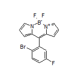 10-(2-Bromo-5-fluorophenyl)-5,5-difluoro-5H-dipyrrolo[1,2-c:2’,1’-f][1,3,2]diazaborinin-4-ium-5-uide