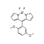 10-(2,5-Dimethoxyphenyl)-5,5-difluoro-5H-dipyrrolo[1,2-c:2’,1’-f][1,3,2]diazaborinin-4-ium-5-uide