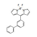 10-(3-Biphenylyl)-5,5-difluoro-5H-dipyrrolo[1,2-c:2’,1’-f][1,3,2]diazaborinin-4-ium-5-uide