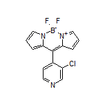 10-(3-Chloro-4-pyridyl)-5,5-difluoro-5H-dipyrrolo[1,2-c:2’,1’-f][1,3,2]diazaborinin-4-ium-5-uide