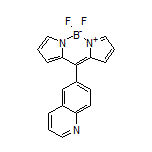 5,5-Difluoro-10-(6-quinolyl)-5H-dipyrrolo[1,2-c:2’,1’-f][1,3,2]diazaborinin-4-ium-5-uide