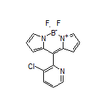 10-(3-Chloro-2-pyridyl)-5,5-difluoro-5H-dipyrrolo[1,2-c:2’,1’-f][1,3,2]diazaborinin-4-ium-5-uide