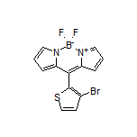 10-(3-Bromo-2-thienyl)-5,5-difluoro-5H-dipyrrolo[1,2-c:2’,1’-f][1,3,2]diazaborinin-4-ium-5-uide