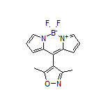 10-(3,5-Dimethyl-4-isoxazolyl)-5,5-difluoro-5H-dipyrrolo[1,2-c:2’,1’-f][1,3,2]diazaborinin-4-ium-5-uide