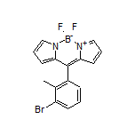 10-(3-Bromo-2-methylphenyl)-5,5-difluoro-5H-dipyrrolo[1,2-c:2’,1’-f][1,3,2]diazaborinin-4-ium-5-uide