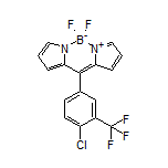 10-[4-Chloro-3-(trifluoromethyl)phenyl]-5,5-difluoro-5H-dipyrrolo[1,2-c:2’,1’-f][1,3,2]diazaborinin-4-ium-5-uide