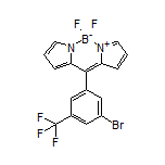 10-[3-Bromo-5-(trifluoromethyl)phenyl]-5,5-difluoro-5H-dipyrrolo[1,2-c:2’,1’-f][1,3,2]diazaborinin-4-ium-5-uide