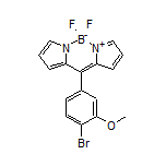 10-(4-Bromo-3-methoxyphenyl)-5,5-difluoro-5H-dipyrrolo[1,2-c:2’,1’-f][1,3,2]diazaborinin-4-ium-5-uide