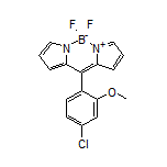 10-(4-Chloro-2-methoxyphenyl)-5,5-difluoro-5H-dipyrrolo[1,2-c:2’,1’-f][1,3,2]diazaborinin-4-ium-5-uide