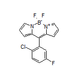 10-(2-Chloro-5-fluorophenyl)-5,5-difluoro-5H-dipyrrolo[1,2-c:2’,1’-f][1,3,2]diazaborinin-4-ium-5-uide