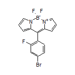 10-(4-Bromo-2-fluorophenyl)-5,5-difluoro-5H-dipyrrolo[1,2-c:2’,1’-f][1,3,2]diazaborinin-4-ium-5-uide