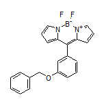 10-[3-(Benzyloxy)phenyl]-5,5-difluoro-5H-dipyrrolo[1,2-c:2’,1’-f][1,3,2]diazaborinin-4-ium-5-uide