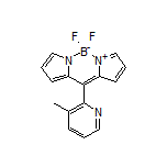 5,5-Difluoro-10-(3-methyl-2-pyridyl)-5H-dipyrrolo[1,2-c:2’,1’-f][1,3,2]diazaborinin-4-ium-5-uide