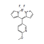 5,5-Difluoro-10-(6-methoxy-3-pyridyl)-5H-dipyrrolo[1,2-c:2’,1’-f][1,3,2]diazaborinin-4-ium-5-uide