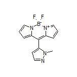 5,5-Difluoro-10-(1-methyl-5-pyrazolyl)-5H-dipyrrolo[1,2-c:2’,1’-f][1,3,2]diazaborinin-4-ium-5-uide