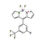 5,5-Difluoro-10-[3-fluoro-5-(trifluoromethyl)phenyl]-5H-dipyrrolo[1,2-c:2’,1’-f][1,3,2]diazaborinin-4-ium-5-uide