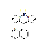 5,5-Difluoro-10-(8-quinolyl)-5H-dipyrrolo[1,2-c:2’,1’-f][1,3,2]diazaborinin-4-ium-5-uide